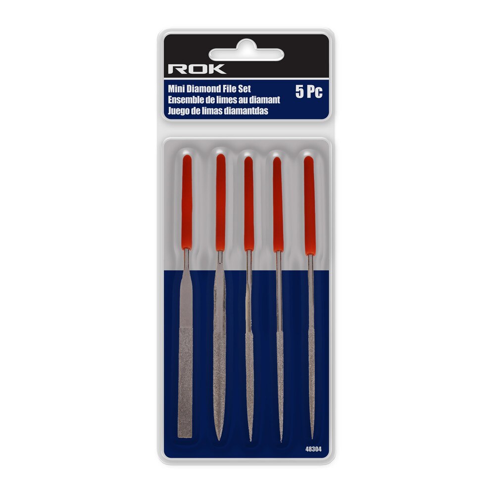 Mini Diamond File ROK 5 PC Mini Diamond File Set