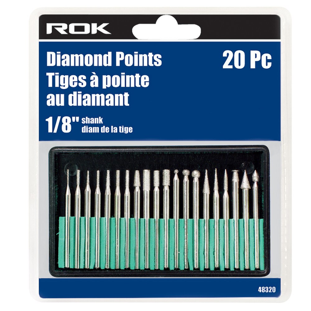 ROK 20 PC Diamond Points